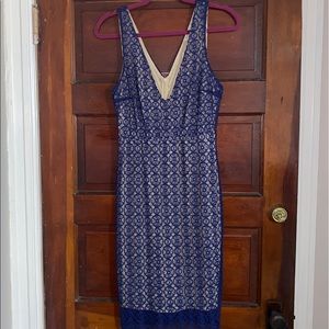 Blue Lace Dress